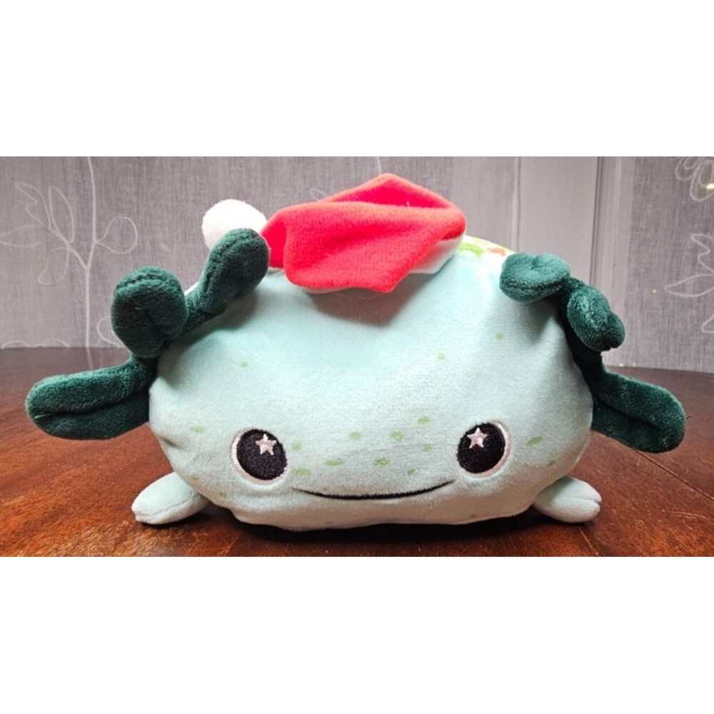 Collectible Rare Moosh-Moosh Stuffed Plushy "IVY" Light Blue Axolotl *See desc.*